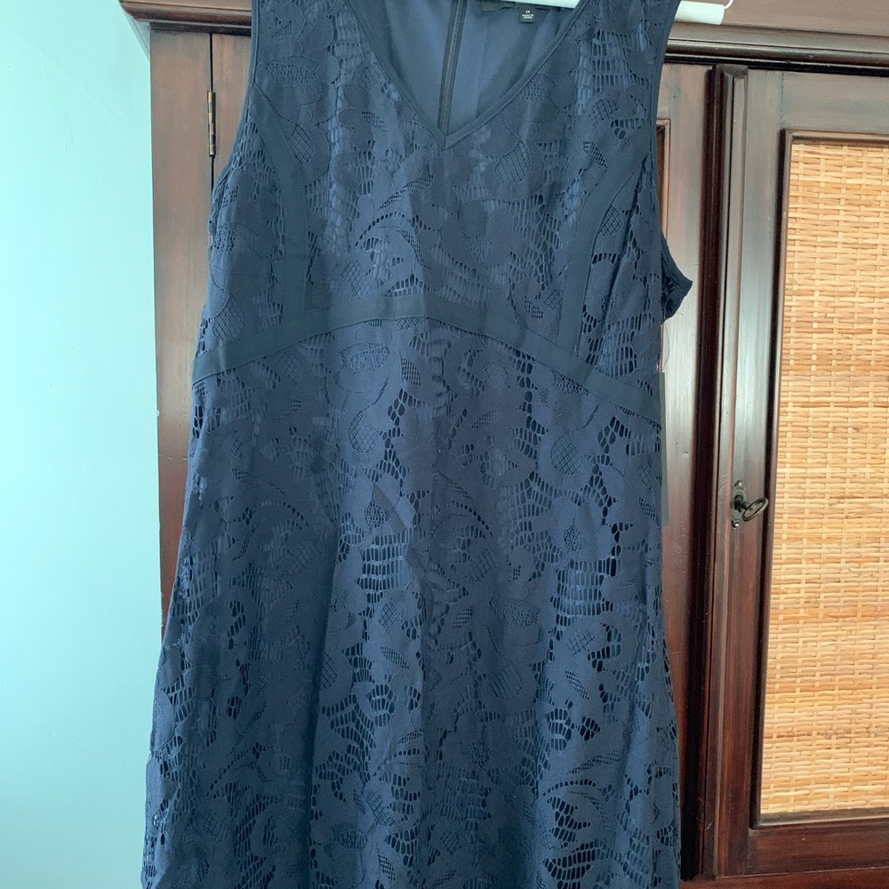 Navy blue dress
